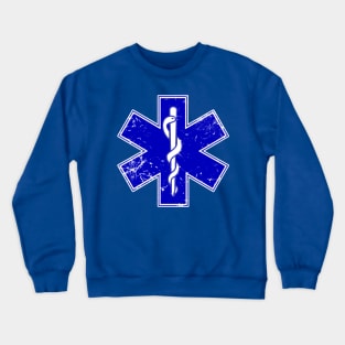 Paramedic Star of Life Crewneck Sweatshirt